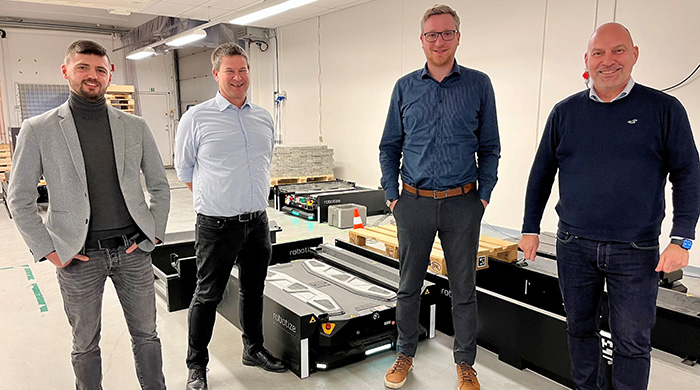 Besuch von Nico Hackmann, CEO von mR MOBILE ROBOTS, und Head of Sales Rene Winkelmann beim AMR Lieferanten Robotize in Dänemark