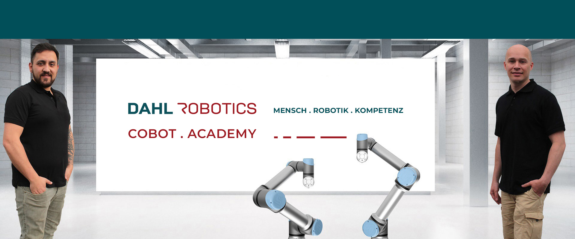 Automatisierung mit kollaborativer Robotik: mR MOBILE ROBOTS in Meinerzhagen / Südwestfalen zeigt, wie es geht - in den Basis-Schulungen der DAHL Robotics COBOT ACADEMY mit Universal Robots.