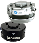 Kraft-Moment-Sensoren sowie weitere Sensorik für Universal Robots bieten die von mR MOBILE ROBOTS / DAHL Robotics präferierten Partner OnRobot und Robotiq.