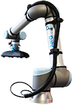 Cobot Zubehör wie eine Führung für Kabel und Schläuche gibt es im UR+ Ökosystem oder bei Ihrem Universal Robots Partner DAHL Robotics in Meinerzhagen, Südwestfalen.